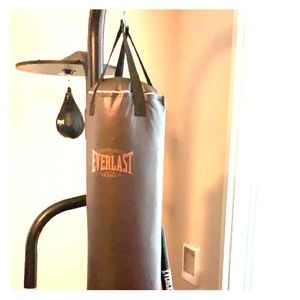 100 pound everlast bag with all equipment needed